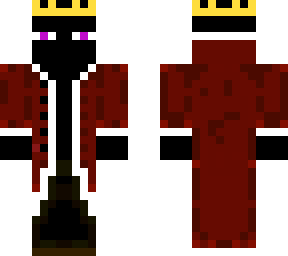 king enderman without letters on the back