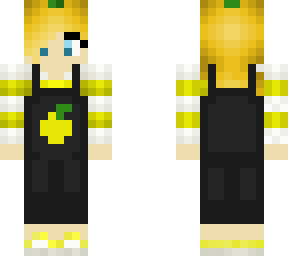 lemon overalls girl