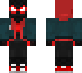 miles morales with hoodie