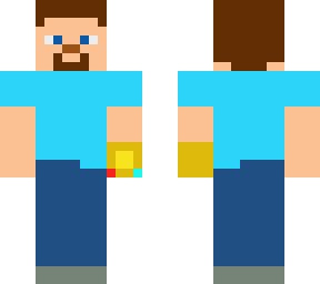 steve with infinity  gauntlet