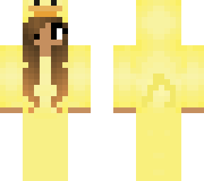 tan girl in duck onezie