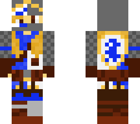 the royale knight (fortnite) all blue