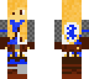 the royale knight (fortnite) no helmet blond
