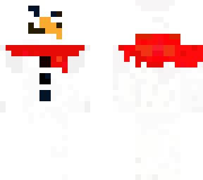 weird snowman