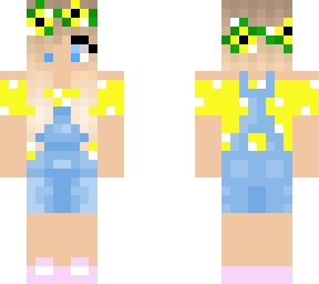 yellow farm girl overalls