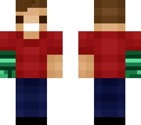 4-bit boy with prismarine gauntlet