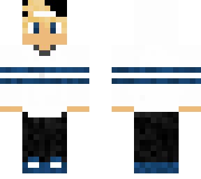 blau striped