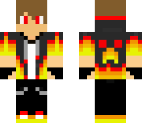 Blaze Man Minecraft Skin