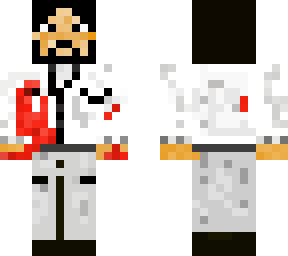 bleeding john wick in white suit