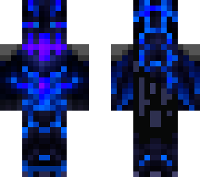 dark blue lava monster