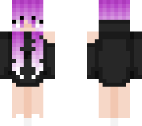 girl wearing black hoodie