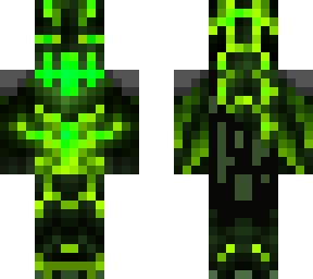 green lava monster