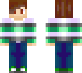 mutant's green striped teen