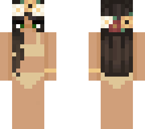 my minecraft skin in a swimsuit :)