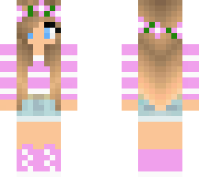 pink sweater girl
