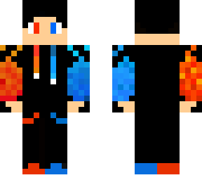 red/blue skin