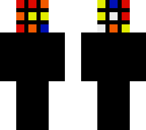 rubik's cube head base 1