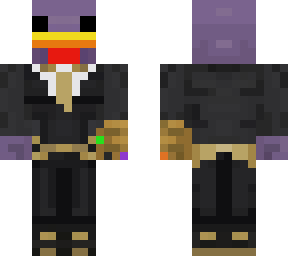 thanos chicken in a suit
