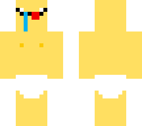 that noob baby you used to always see in minecraft roleplayyoutube videos