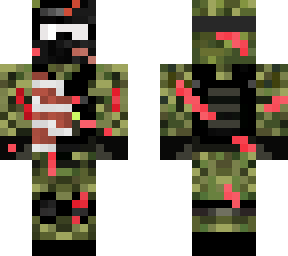 zombie soldier with mask