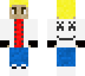 blonde guy marshmello jacket