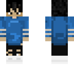 blue shirt boy