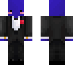 blueberry in a suit