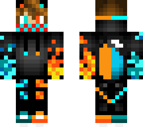 fire and ice wolf boy