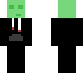 green hoddied slime