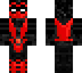 herobrine skorpion red