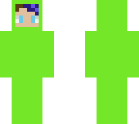 man in green suit