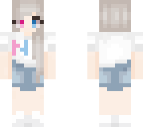 pink n blue pastel girl yeeet