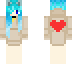 simple cute girl with jacket v.2