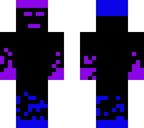 blue purple black