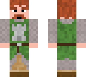 green man-at-arms