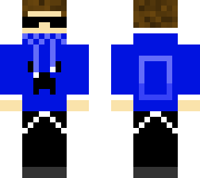 guy with blue hoodie