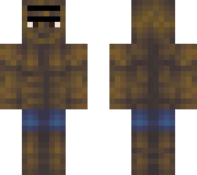 muscular man double unibrow