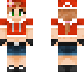 pokemon trainer girl red