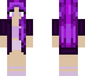 purple girl