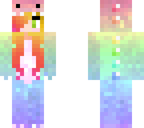 rainbow dino girl