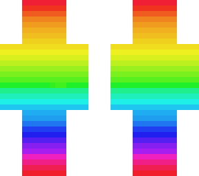 rainbow person
