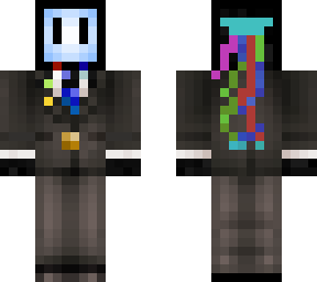 tv head with tuxedo (tuxedo from blue gradient head tuxedo by natmur)