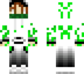 white hoddie