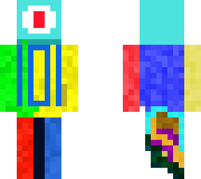 a one eyed rainbow dood