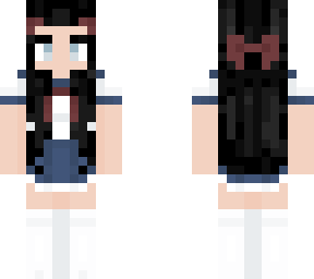 black anime girl | Minecraft Skins