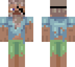 castaway steve + eyepatch