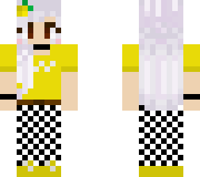 Chica con cuadros Aes | Minecraft Skin