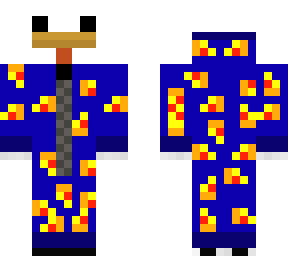 chicken skin wearing pizza pajama