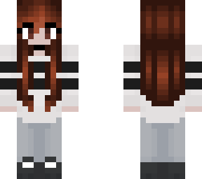 chocolate brunette - black stripes