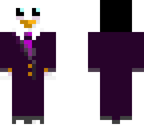 goth penguin